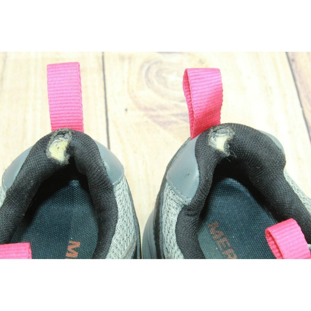 Merrell Turbulence Gray Leather Lace Up Goretex Waterproof Hiking Shoes Size 9 - Picture 9 of 10